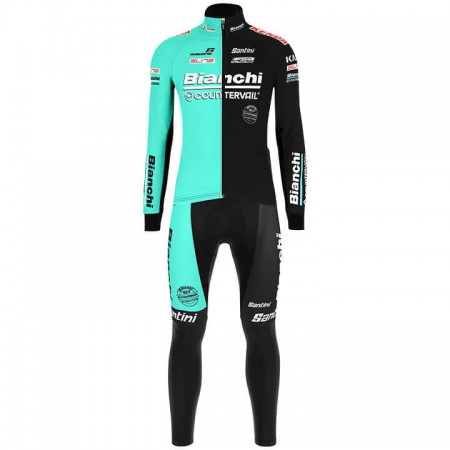 Set Langarmtrikot + Trägerhose Lange 2020 Bianchi Countervail N001